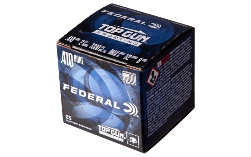 Federal 410 bore 2-1/2'' 1/2oz #9 25/box